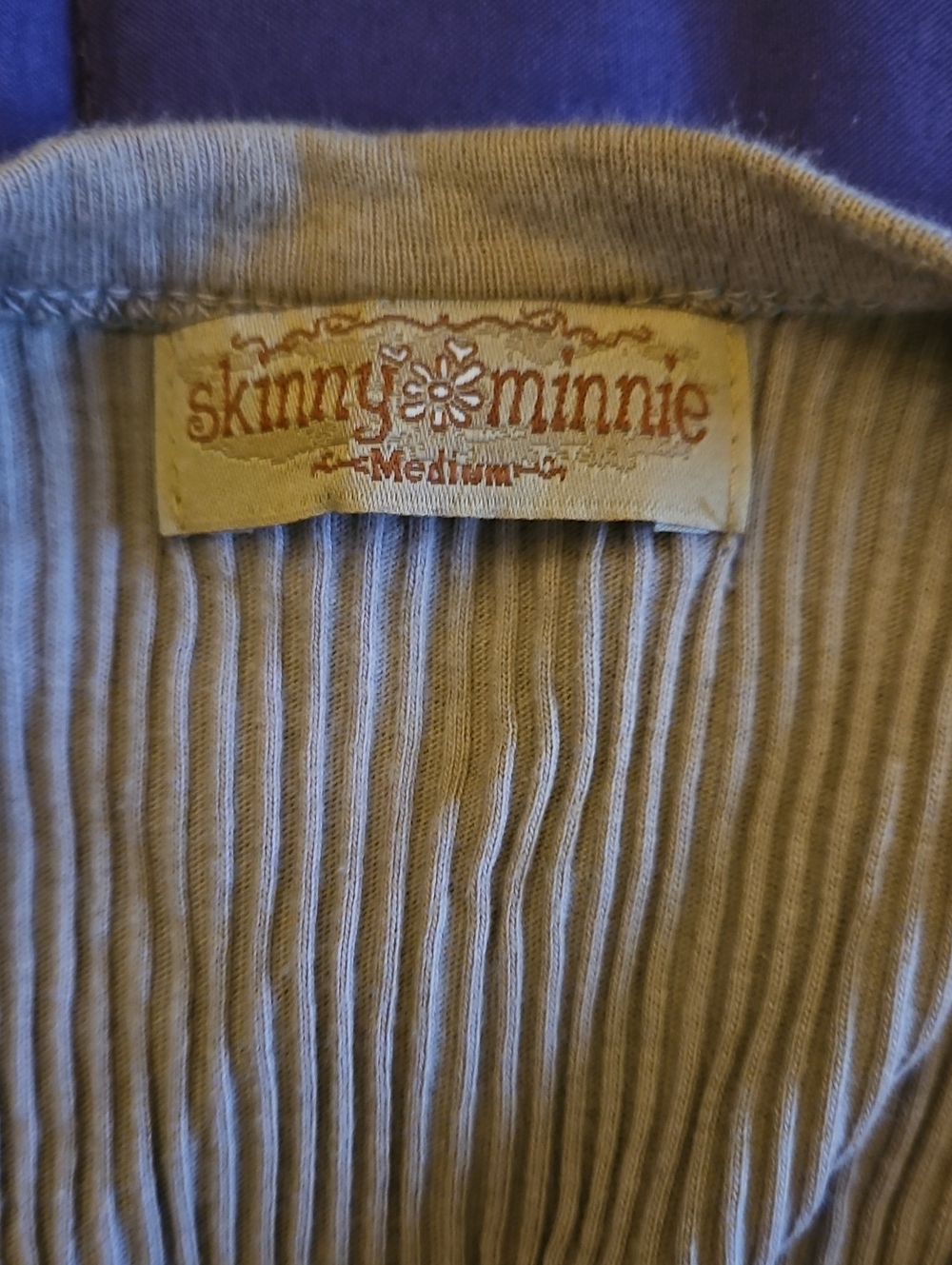Skinny Minnie Wild West Tank Top M - Picture 3 of 4